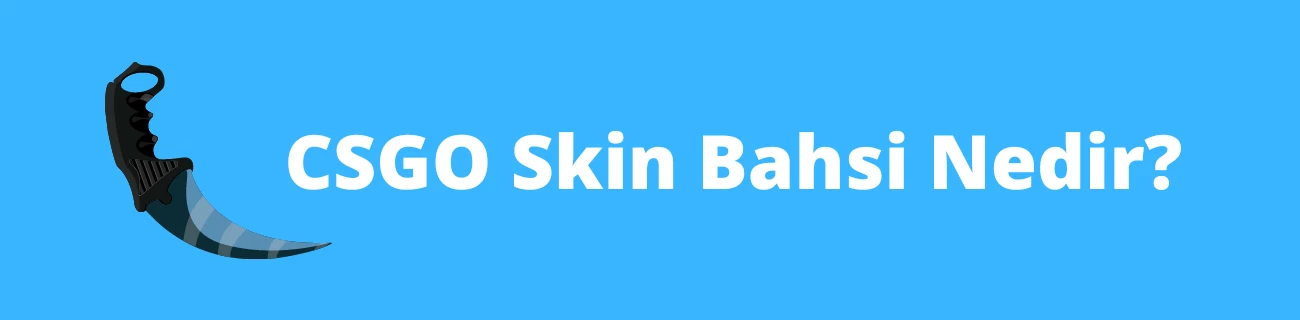 CSGO Skin Bahsi Nedir?