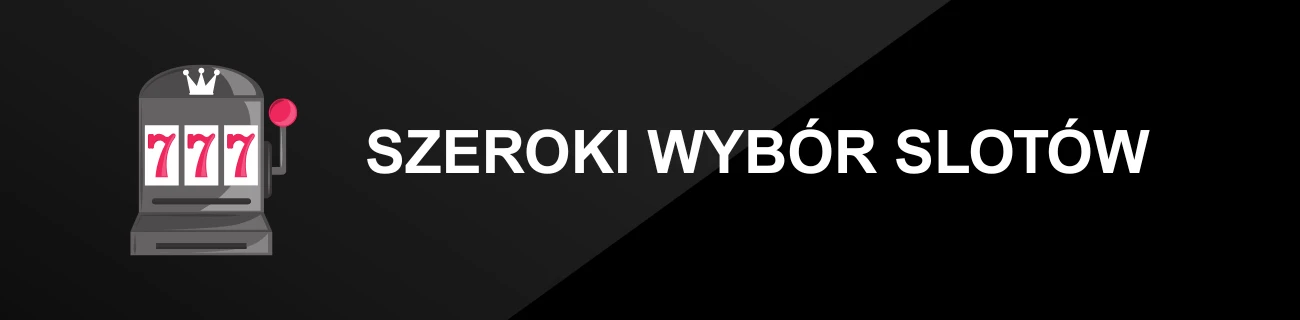 SZEROKI WYBÓR SLOTÓW
